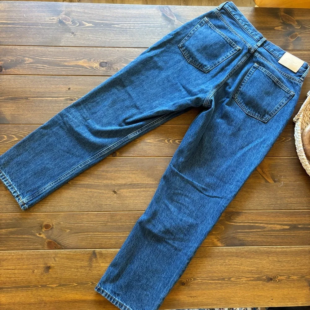 Everlane THE '9OS CHEEKY® JEAN in Organic Cotton Size 29 Dark Wash Ankle Length - Picture 3 of 11